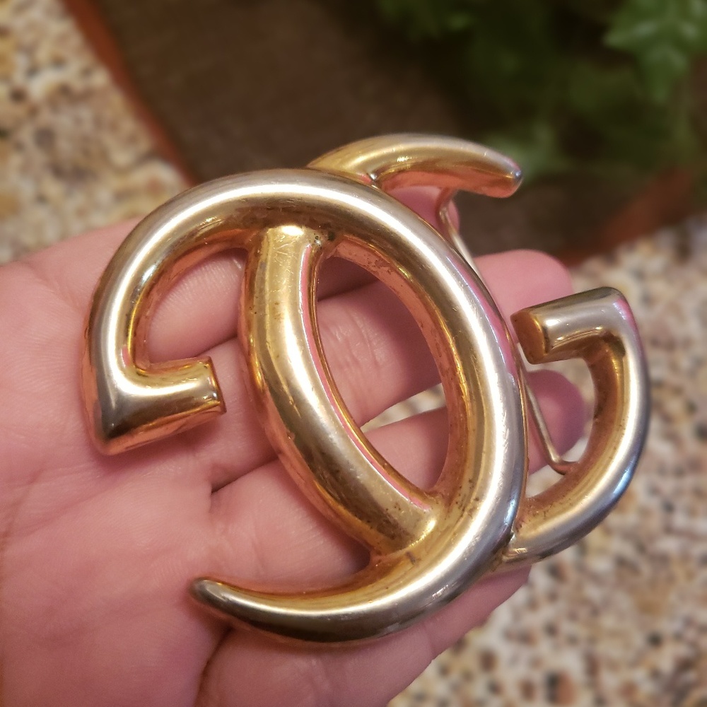 80s Gucci Belt Buckle